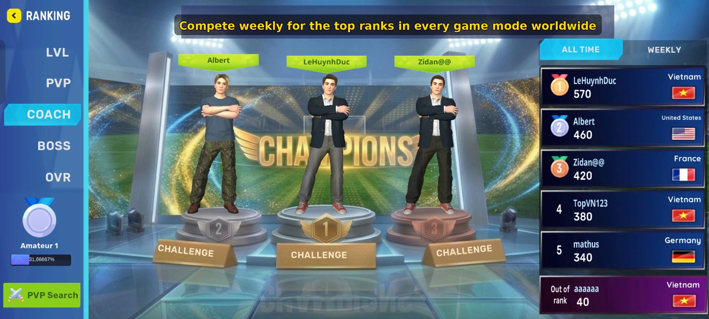 Football Champions Arena screenshot